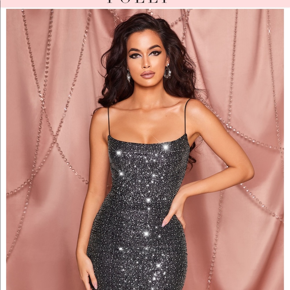 Midi Embellished Bodycon Dress